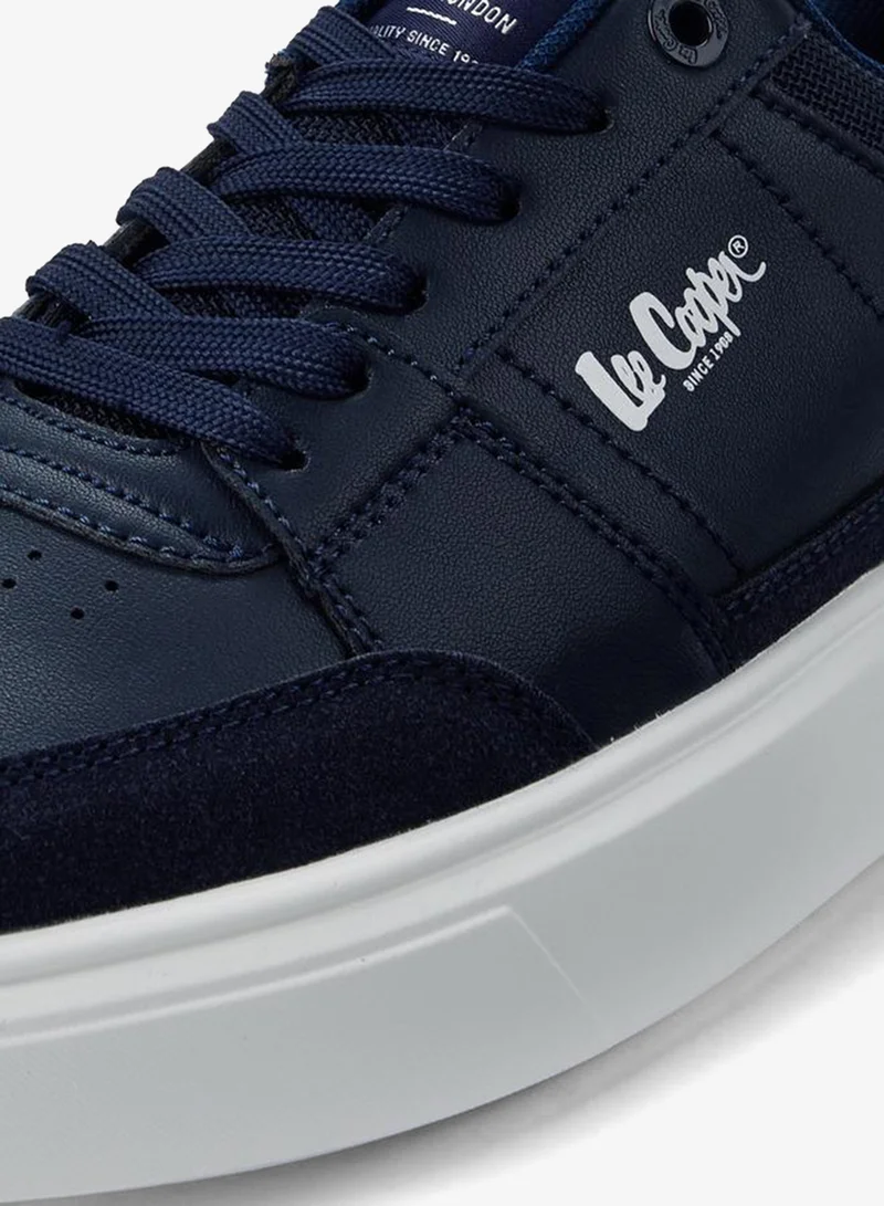 Lee Cooper BLUE Men Lace-Up Ankle Sneakers for Men | Best Price UAE